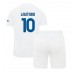 Maillot de foot Inter Milan Lautaro Martinez #10 Extérieur vêtements enfant 2023-24 Manches Courtes (+ pantalon court)